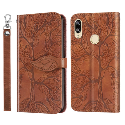 Life of Tree Embossing Pattern Horizontal Flip Leather Case with Holder & Card Slot & Wallet & Photo Frame & Lanyard, For Huawei P30 Lite, For Huawei P30 Pro, For Huawei Y6 (2019), For Huawei Y7 Prime (2019)