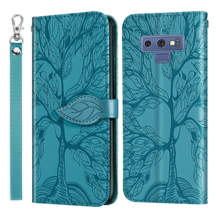 Life of Tree Embossing Pattern Horizontal Flip Leather Case with Holder & Card Slot & Wallet & Photo Frame & Lanyard, For Samsung Galaxy Note8, For Samsung Galaxy Note9, For Samsung Galaxy Note10, For Samsung Galaxy Note10+