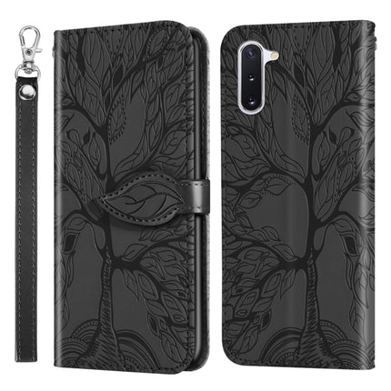 Life of Tree Embossing Pattern Horizontal Flip Leather Case with Holder & Card Slot & Wallet & Photo Frame & Lanyard, For Samsung Galaxy Note8, For Samsung Galaxy Note9, For Samsung Galaxy Note10, For Samsung Galaxy Note10+