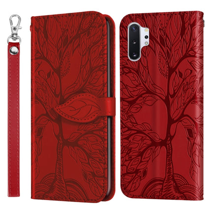 Life of Tree Embossing Pattern Horizontal Flip Leather Case with Holder & Card Slot & Wallet & Photo Frame & Lanyard, For Samsung Galaxy Note8, For Samsung Galaxy Note9, For Samsung Galaxy Note10, For Samsung Galaxy Note10+