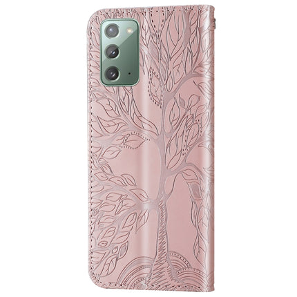 Life of Tree Embossing Pattern Horizontal Flip Leather Case with Holder & Card Slot & Wallet & Photo Frame & Lanyard, For Samsung Galaxy Note20, For Samsung Galaxy Note20 Ultra, For Samsung Galaxy S8, For Samsung Galaxy S8+