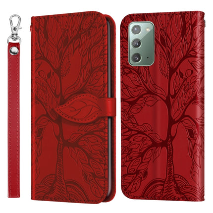 Life of Tree Embossing Pattern Horizontal Flip Leather Case with Holder & Card Slot & Wallet & Photo Frame & Lanyard, For Samsung Galaxy Note20, For Samsung Galaxy Note20 Ultra, For Samsung Galaxy S8, For Samsung Galaxy S8+