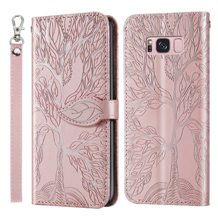 Life of Tree Embossing Pattern Horizontal Flip Leather Case with Holder & Card Slot & Wallet & Photo Frame & Lanyard, For Samsung Galaxy Note20, For Samsung Galaxy Note20 Ultra, For Samsung Galaxy S8, For Samsung Galaxy S8+