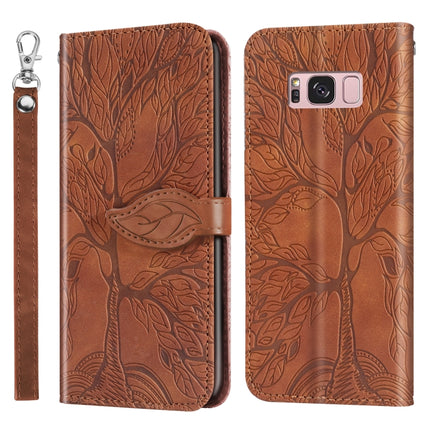 Life of Tree Embossing Pattern Horizontal Flip Leather Case with Holder & Card Slot & Wallet & Photo Frame & Lanyard, For Samsung Galaxy Note20, For Samsung Galaxy Note20 Ultra, For Samsung Galaxy S8, For Samsung Galaxy S8+