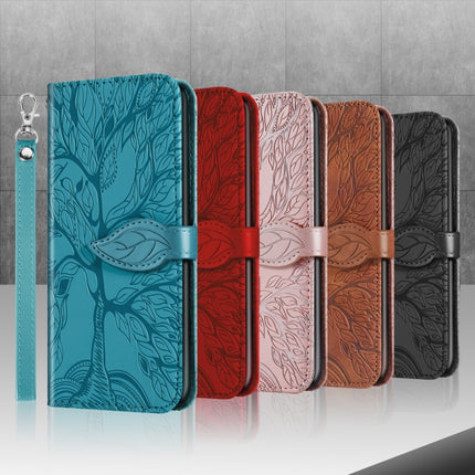 Life of Tree Embossing Pattern Horizontal Flip Leather Case with Holder & Card Slot & Wallet & Photo Frame & Lanyard, For Samsung Galaxy S9, For Samsung Galaxy S9+, For Samsung Galaxy S10, For Samsung Galaxy S10+