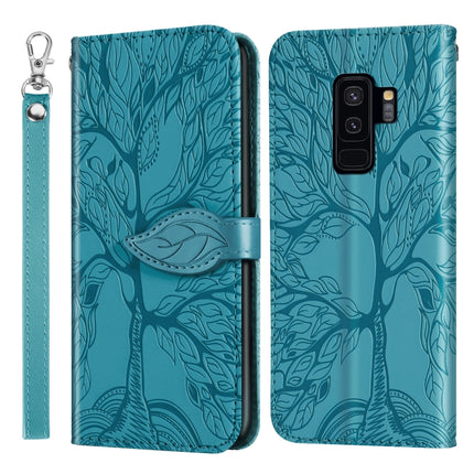 Life of Tree Embossing Pattern Horizontal Flip Leather Case with Holder & Card Slot & Wallet & Photo Frame & Lanyard, For Samsung Galaxy S9, For Samsung Galaxy S9+, For Samsung Galaxy S10, For Samsung Galaxy S10+