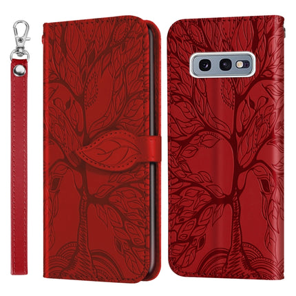 Life of Tree Embossing Pattern Horizontal Flip Leather Case with Holder & Card Slot & Wallet & Photo Frame & Lanyard, For Samsung Galaxy S10e, For Samsung Galaxy S20, For Samsung Galaxy S20+, For Samsung Galaxy S20 Ultra