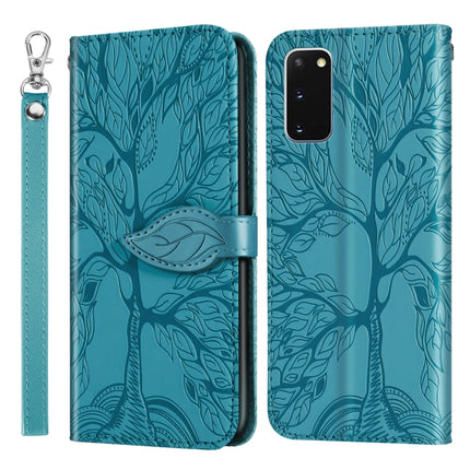 Life of Tree Embossing Pattern Horizontal Flip Leather Case with Holder & Card Slot & Wallet & Photo Frame & Lanyard, For Samsung Galaxy S10e, For Samsung Galaxy S20, For Samsung Galaxy S20+, For Samsung Galaxy S20 Ultra