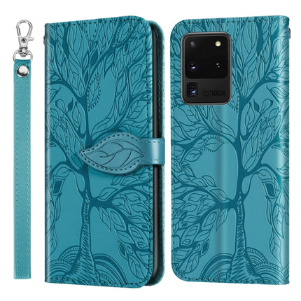 Life of Tree Embossing Pattern Horizontal Flip Leather Case with Holder & Card Slot & Wallet & Photo Frame & Lanyard, For Samsung Galaxy S10e, For Samsung Galaxy S20, For Samsung Galaxy S20+, For Samsung Galaxy S20 Ultra