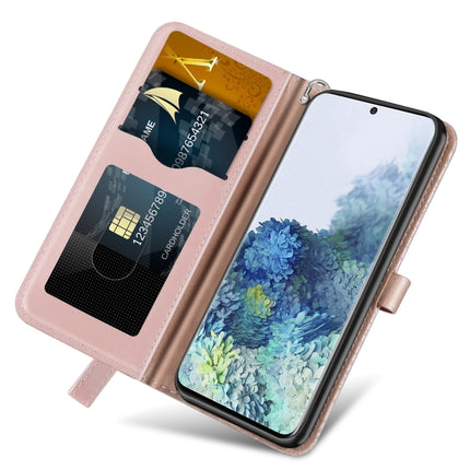 Life of Tree Embossing Pattern Horizontal Flip Leather Case with Holder & Card Slot & Wallet & Photo Frame & Lanyard, For Samsung Galaxy S20 FE