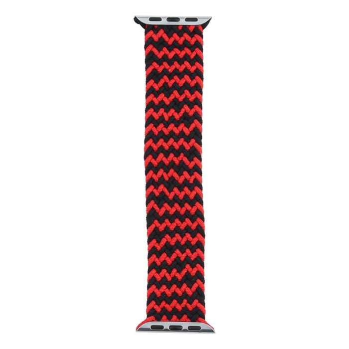 Mixed Color Nylon Braided Single Loop Replacement Watchbands For Apple Watch Series 6 & SE & 5 & 4 44mm / 3 & 2 & 1 42mm, S, M, L