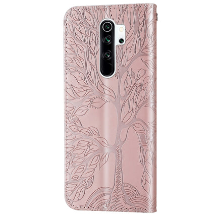 Life of Tree Embossing Pattern Horizontal Flip Leather Case with Holder & Card Slot & Wallet & Photo Frame & Lanyard, For Xiaomi Poco M2, For Xiaomi Poco M2 Pro, For Xiaomi Redmi 9, For Xiaomi Redmi 9A