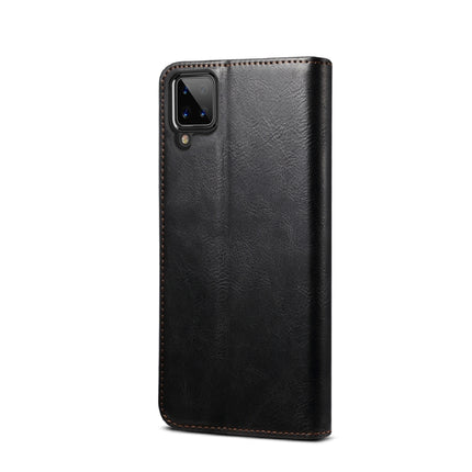 Simple Wax Crazy Horse Texture Horizontal Flip Leather Case with Card Slots & Wallet, For Samsung Galaxy A12 5G, For Samsung Galaxy A32 5G, For Samsung Galaxy A72 5G / 4G