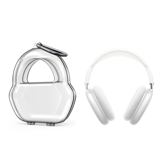 PP Jelly Color Headphone Protective Case for AirPods Max / Max 2, with Hook, PP Red, PP Black, PP White, PP Green