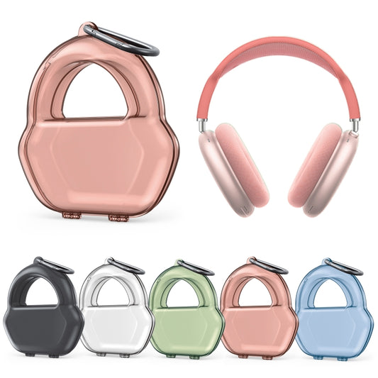 PP Jelly Color Headphone Protective Case for AirPods Max, with Hook, PP White, PP Blue, PP Green, PP Red, PP Black