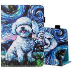 For 8 inch Tablet PC Universal / Oil Painting Dog