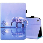 For Amazon Kindle Fire 7 2019 / 2017 / 2015 / Tree And Elephant