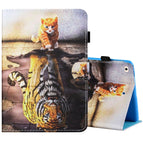 For iPad Air 2 / Cat And Tiger