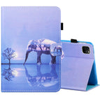 Für iPad Air 2022 / 2020 10.9 / Baum und Elefant