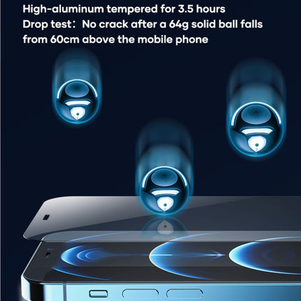 ROCK Full Screen Borderless Tempered Glass Film, For iPhone 12 mini, For iPhone 12 / 12 Pro, For iPhone 12 Pro Max