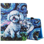 For Samsung Galaxy Tab S6 Lite SM-P610 / 615 / Oil Painting Dog