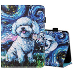 For Amazon Kindle Fire HD8 2020 / Oil Painting Dog