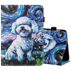 For Lenovo Tab M10 X605F / X505 / Oil Painting Dog