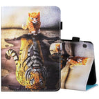 For Lenovo Tab M10 X605F / X505 / Cat And Tiger