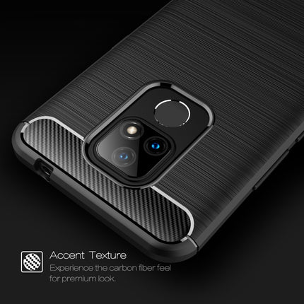 Brushed Texture Carbon Fiber TPU Case, For Motorola Moto E7 (2020), For OnePlus 9 Pro, For OnePlus 9