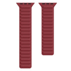 For Apple Watch Series 7 45mm / 6 & SE & 5 & 4 44mm / 3 & 2 & 1 42mm / Wine Red