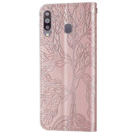 Life of Tree Embossing Pattern Horizontal Flip Leather Case with Holder & Card Slot & Wallet & Photo Frame & Lanyard, For Samsung Galaxy A8s, For Samsung Galaxy A10s, For Samsung Galaxy A20 / A30, For Samsung Galaxy A20e