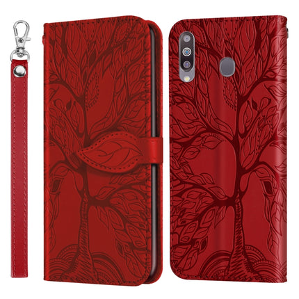 Life of Tree Embossing Pattern Horizontal Flip Leather Case with Holder & Card Slot & Wallet & Photo Frame & Lanyard, For Samsung Galaxy A20s, For Samsung Galaxy A21s, For Samsung Galaxy A40, For Samsung Galaxy A50