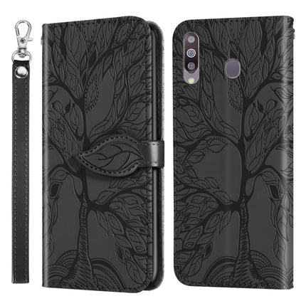 Life of Tree Embossing Pattern Horizontal Flip Leather Case with Holder & Card Slot & Wallet & Photo Frame & Lanyard, For Samsung Galaxy A20s, For Samsung Galaxy A21s, For Samsung Galaxy A40, For Samsung Galaxy A50