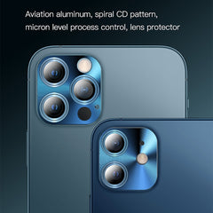 TOTUDESIGN AB-065 Armor Series Aluminum Alloy + Tempered Glass Integrated Lens Film, For iPhone 12 mini, For iPhone 12