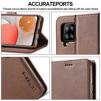 LC.IMEEKE Calf Texture Horizontal Flip Leather Case with Holder & Card Slots & Wallet