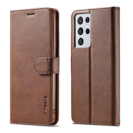 LC.IMEEKE Calf Texture Horizontal Flip Leather Case with Holder & Card Slots & Wallet