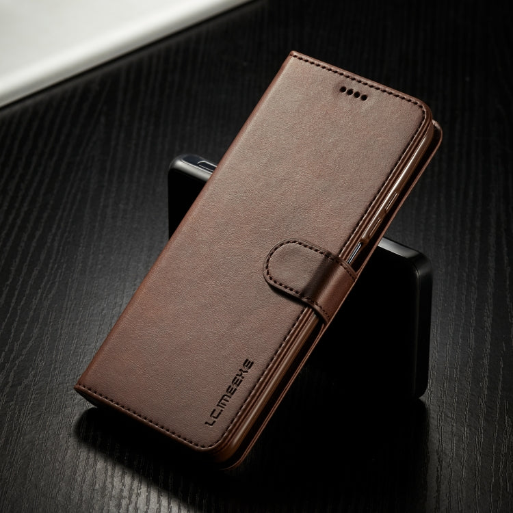 LC.IMEEKE Calf Texture Horizontal Flip Leather Case with Holder & Card Slots & Wallet