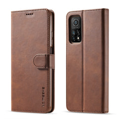LC.IMEEKE Calf Texture Horizontal Flip Leather Case with Holder & Card Slots & Wallet