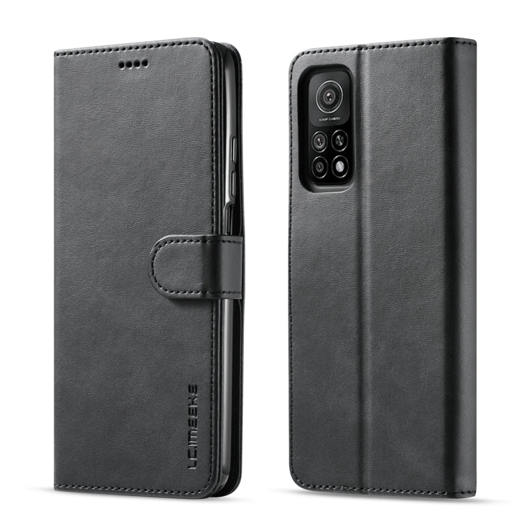 LC.IMEEKE Calf Texture Horizontal Flip Leather Case with Holder & Card Slots & Wallet