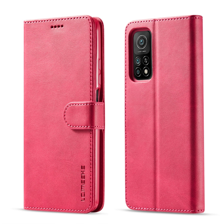 LC.IMEEKE Calf Texture Horizontal Flip Leather Case with Holder & Card Slots & Wallet