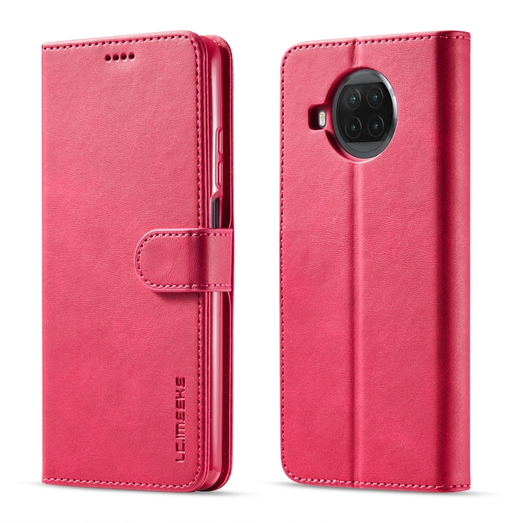 LC.IMEEKE Calf Texture Horizontal Flip Leather Case with Holder & Card Slots & Wallet