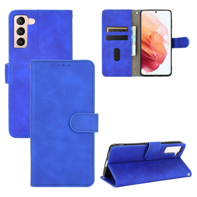 Solid Color Skin Feel Magnetic Buckle Horizontal Flip Calf Texture PU Leather Case with Holder & Card Slots & Wallet, For Samsung Galaxy S21+ 5G, For Samsung Galaxy S21 Ultra 5G, For Samsung Galaxy S21 5G, For Samsung Galaxy A72 5G
