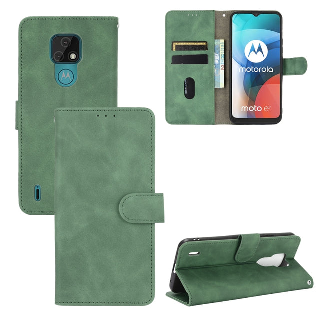 Solid Color Skin Feel Magnetic Buckle Horizontal Flip Calf Texture PU Leather Case with Holder & Card Slots & Wallet, For Motorola Moto E7, For Cubot X30, For Xiaomi Redmi Note 9 5G, For Xiaomi Redmi Note 9 4G