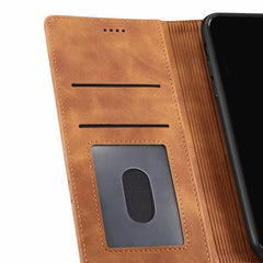 GUSSIM GS-001 Business Style Horizontal Flip Skin Feel PU Leather Case with Holder & Card Slots & Wallet & Photo Frame, For Samsung Galaxy M11, For Samsung Galaxy A21