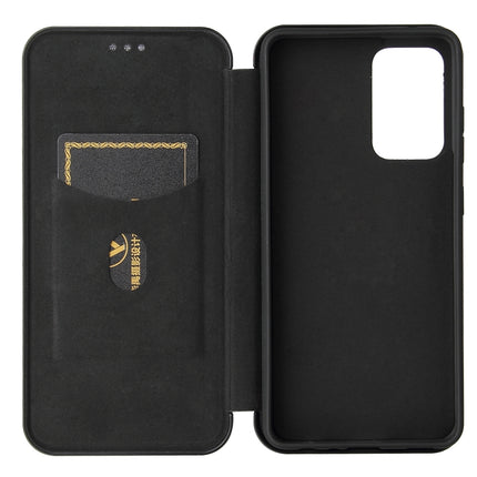 Carbon Fiber Texture Magnetic Horizontal Flip TPU + PC + PU Leather Case with Card Slot, For Samsung Galaxy A52 5G, For Samsung Galaxy A72 5G, For OPPO Reno5 Pro 5G, For Cubot X30