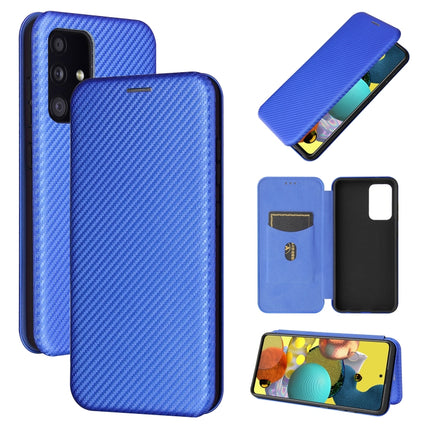 Carbon Fiber Texture Magnetic Horizontal Flip TPU + PC + PU Leather Case with Card Slot, For Samsung Galaxy A52 5G, For Samsung Galaxy A72 5G, For OPPO Reno5 Pro 5G, For Cubot X30