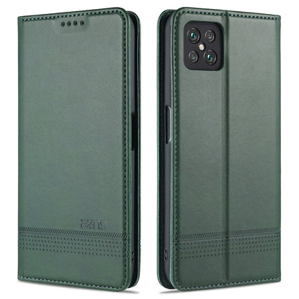 AZNS Magnetic Calf Texture Horizontal Flip Leather Case with Card Slots & Holder & Wallet, For Xiaomi Poco M3, For Xiaomi Redmi Note 9, For Oppo A92s