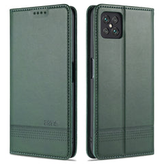 AZNS Magnetic Calf Texture Horizontal Flip Leather Case with Card Slots & Holder & Wallet, For Oppo A92s