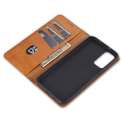 AZNS Magnetic Calf Texture Horizontal Flip Leather Case with Card Slots & Holder & Wallet, For Xiaomi Poco M3, For Xiaomi Redmi Note 9, For Oppo A92s