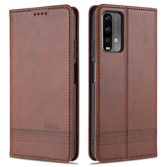 AZNS Magnetic Calf Texture Horizontal Flip Leather Case with Card Slots & Holder & Wallet, For Xiaomi Poco M3, For Xiaomi Redmi Note 9, For Oppo A73(4G)2020, For Oppo F17